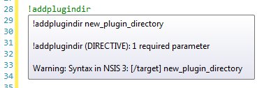 New syntax in NSIS 3