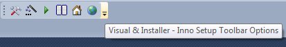 inno setup toolbar