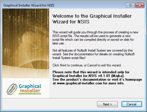 nsis wizard