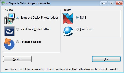 Projects Converter