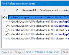 Rename References